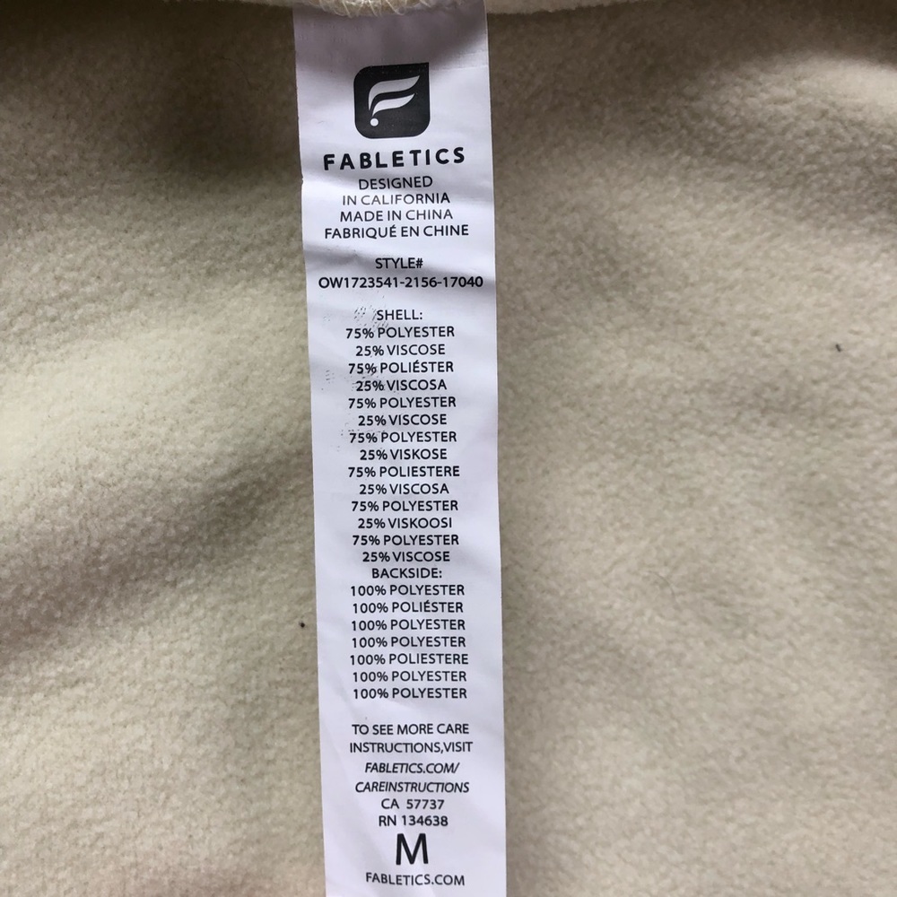 Fabletics Sage Coat In Oatmeal - image 8